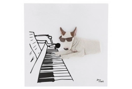 Jimmy le Taureau - Tableau « Pianiste »