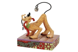 Pluto with Bells Figurine - Disney Traditions 6016885