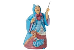Disney Traditions Fairy Godmother beeldje voorkant