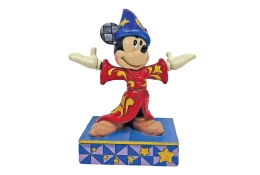 Disney Traditions Sorcerer Mickey beeldje voorkant