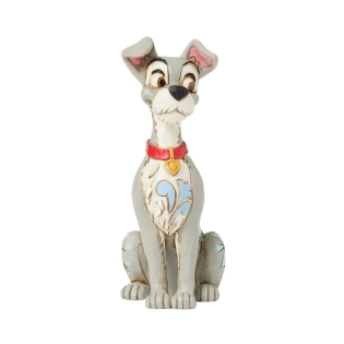 Tramp Mini-Figur - Disney Traditions von Jim Shore