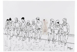 Jimmy le Taureau - Peinture « Construction »