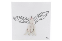 Jimmy le Taureau - Décoration murale « Ailes d'ange »