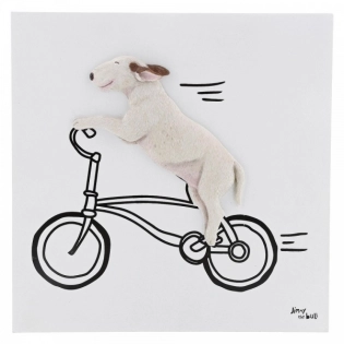 Jimmy le Taureau - Tableau « C'est comme ça qu'il roule »