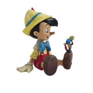 Pinocchio and Jiminy Cricket beeldje - Disney Traditions