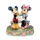 Mickey and Minnie on Bench beeldje - Disney Traditions