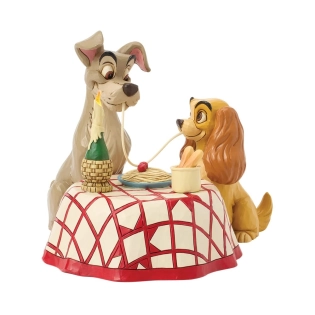 Lady & the Tramp Spaghetti LED beeldje - Disney Traditions
