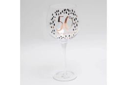  Verre à gin pour un 50e anniversaire