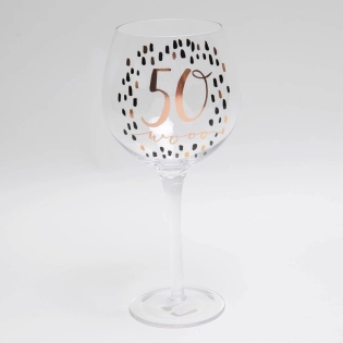 Gin-Glas 50e Geburtstag