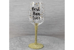 Wijnglas 'Best Nan Ever'