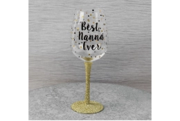 Verre à vin « Meilleure grand-mère du monde »