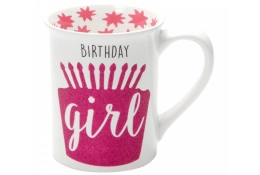 Mug à paillettes pour la fille d'anniversaire