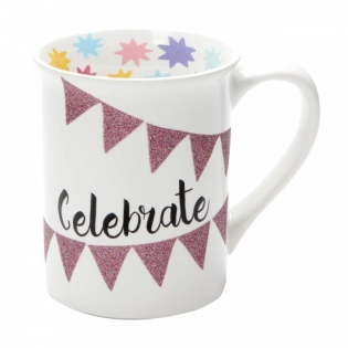 Celebrate Glitter Tasse