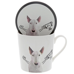 Jimmy the Bull The Winner mok en onderzetter