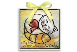 Tegeltje Best Friend Cat