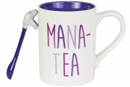 Mana-theemok met lepelset