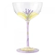 Coupe Glass Lavender Lemonade