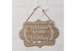 Bienvenue à notre panneau de mariage