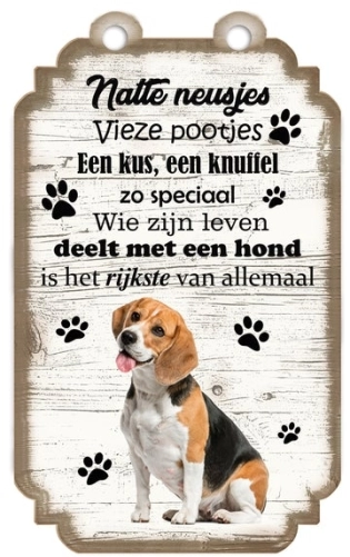 Spruchtafel Beagle