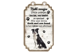 Border Collie disant tableau