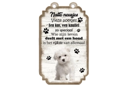 Spreukenbordje Malteser
