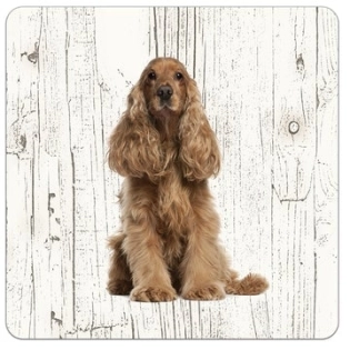 Holz-Untersetzer Englischer Cocker Spaniel