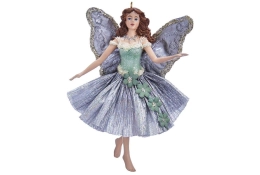 Ornament elfje groen - bloemslinger