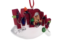 Meow kat ornament