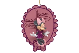 Minnie Burgundy ornament