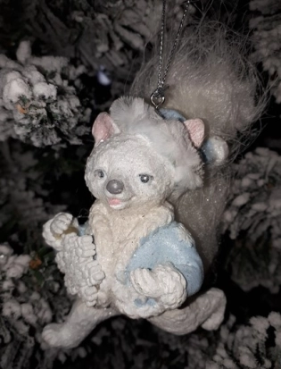 Ornament rennende Fuchs