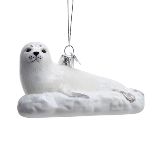 zeehond kerst ornament