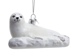 zeehond kerst ornament