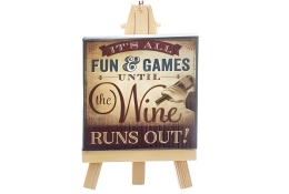 ornement de vin amusant et ludique