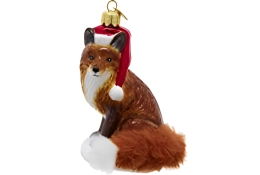 Ornement de Noël renard