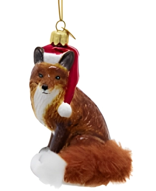 Ornement de Noël renard