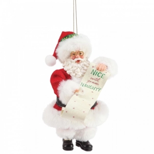 Naughty und Nice Ornament