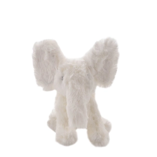 Elefant Plüschtier weiß 13 cm
