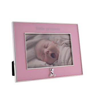 rosa Fotorahmen 15 x 10 cm 'Little Princess'
