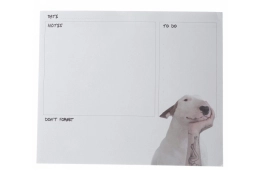 Notitieblock hond