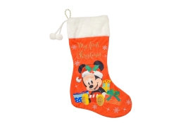 Kerstsok Mickey - My First Christmas