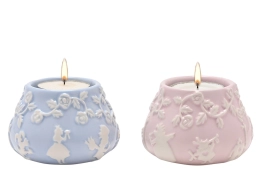 Alice in Wonderland keramische theelichthouders