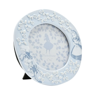 Cadre photo rond Alice au pays des merveilles