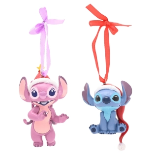 Disney Stitch & Angel WeihnachtsOrnamente