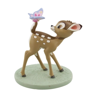 Figurine Disney Bambi avec papillon