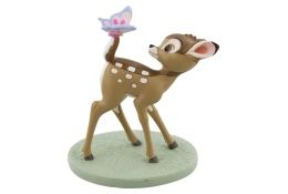 Figurine Disney Bambi avec papillon