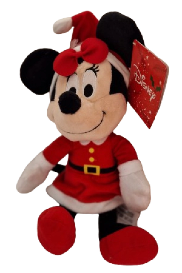 Disney Minnie kerst knuffel – zachte pluche 25 cm vanaf 0 jaar