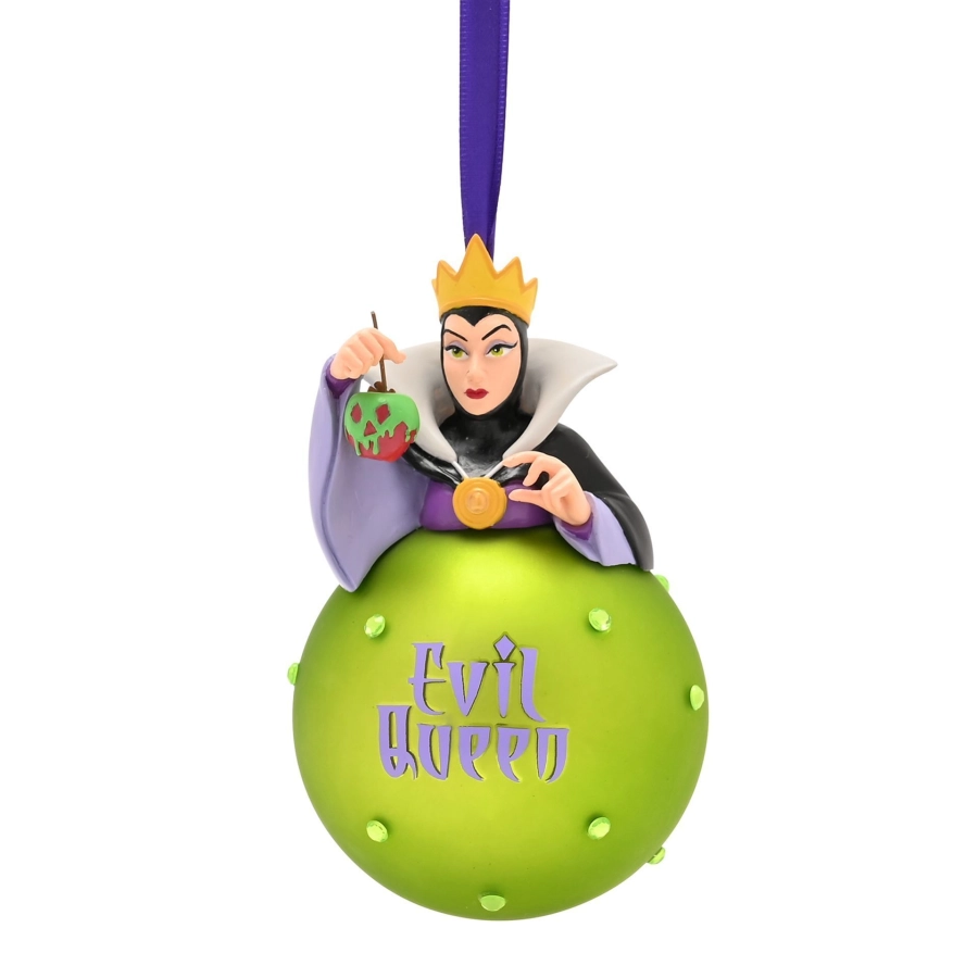 Disney Evil Queen Glazen Kerstbal – Elegante Kerstdecoratie