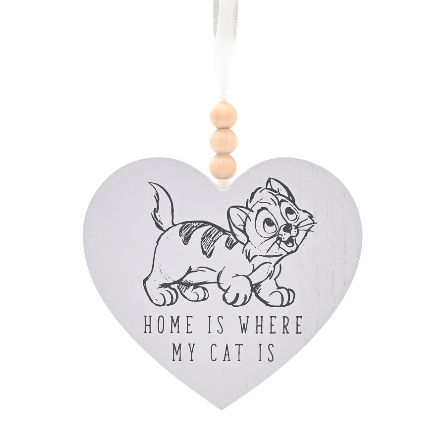 Disney Cats & Dogs Wandplaque – Home Is Where My Cat Is
