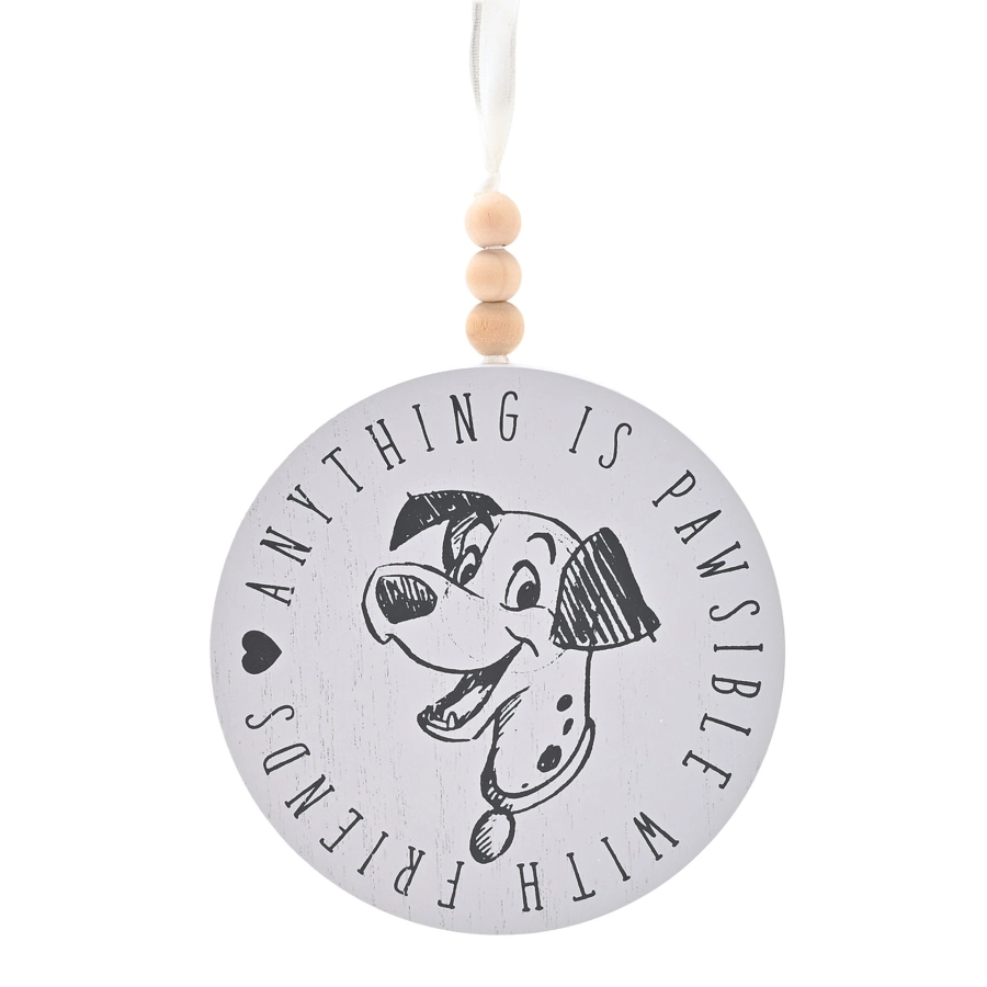 Disney Cats & Dogs Wandbordje – Anything is Pawsible with Friends