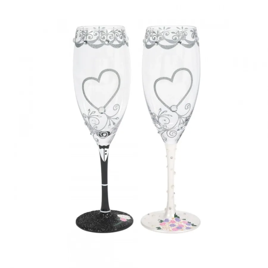 Mr & Mrs Sektgläser-Set (2er-Set)